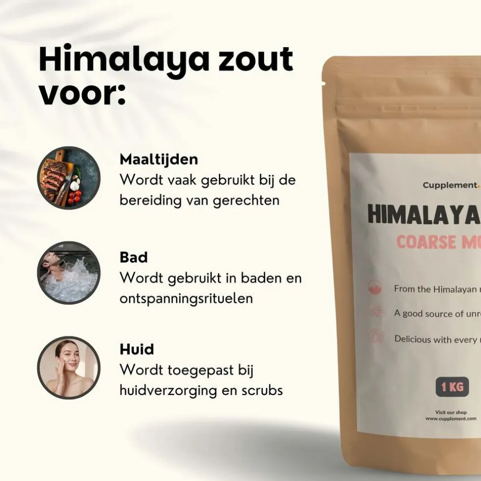 20% korting | Cupplement Himalaya Zout