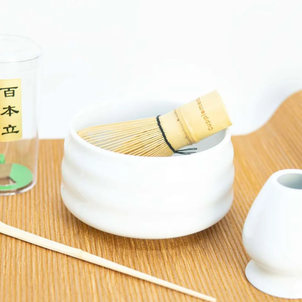 30% korting | Cupplement Matcha Set Wit