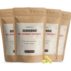 45% korting | Cupplement Multipack Berberine Extract Capsules 400 mg