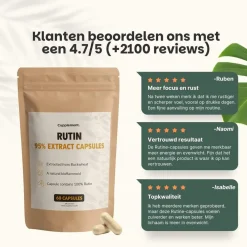 45% korting | Cupplement Multipack Rutine Capsules 500 mg
