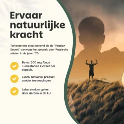 45% korting | Cupplement Multipack Turkesterone Capsules 500 mg