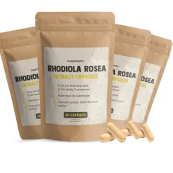 45% korting | Cupplement Multipack Rhodiola Rosea Capsules 500 mg