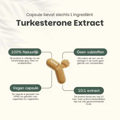 20% korting | Cupplement Turkesterone Capsules 500 mg