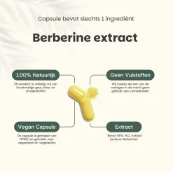 20% korting | Cupplement Voordeelverpakking Berberine Extract Capsules 400 mg