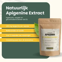 20% korting | Cupplement Voordeelverpakking Apigenin Extract Capsules 100 mg