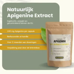 20% korting | Cupplement Voordeelverpakking Apigenin Extract Capsules 100 mg