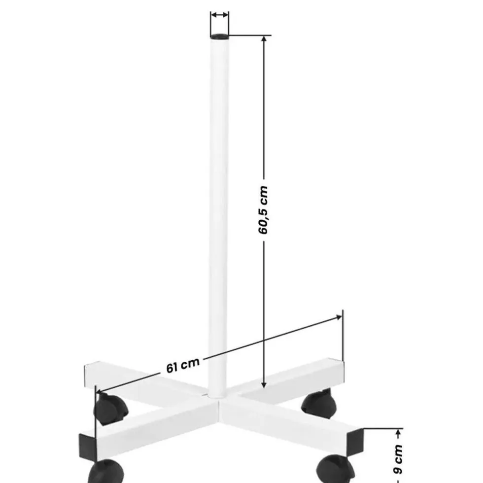 Activeshop cosmetische vergrotings loeplamp met statief en LED verlichting