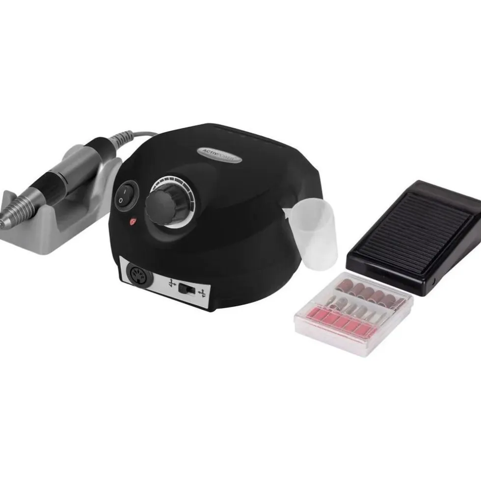 Activshop elektrische nagelvijl met voetpedaal en voor manicure en pedicure