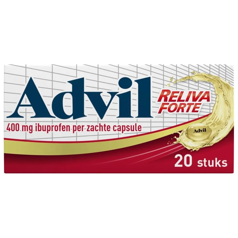 Advil Reliva Forte 400mg Liquid-Caps