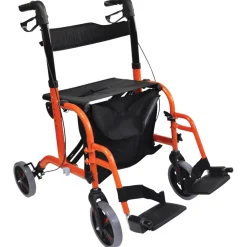 Aidapt VP184ORANGE Rolstoel/Rollator