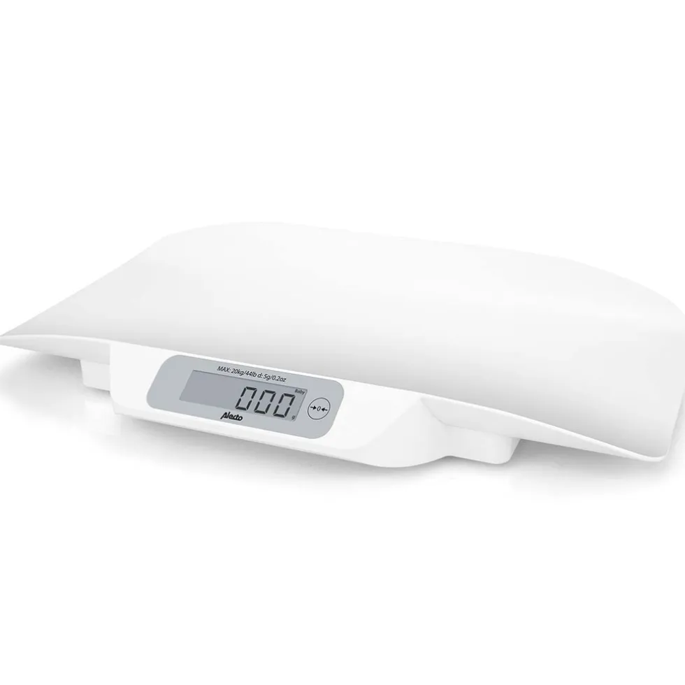 Alecto BC-30 - Babyweegschaal, wit