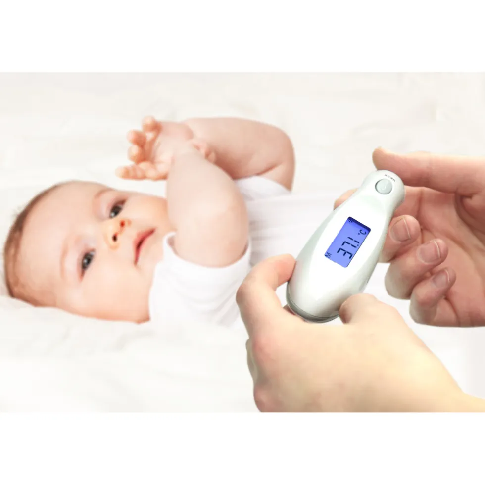 Alecto BC-27 - Infrarood oorthermometer, wit