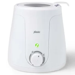 Alecto BW-70 - Flessenwarmer geschikt voor ieder flesje en potje - Snel en gemakkelijk in gebruik - Wit