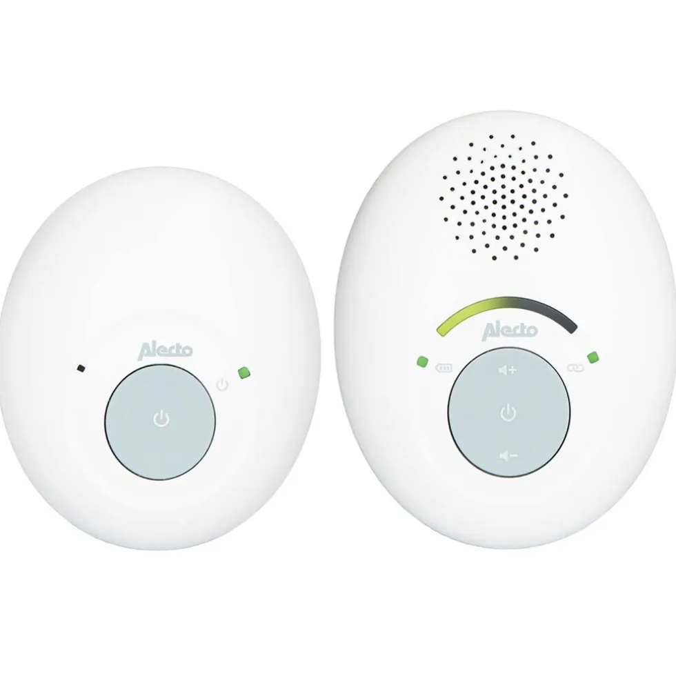 Alecto DBX110 - Babyfoon Full Eco DECT, wit/blauw
