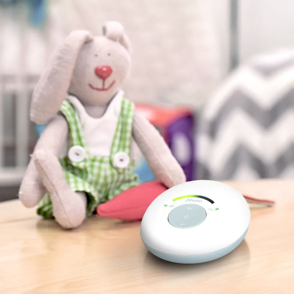 Alecto DBX110 - Babyfoon Full Eco DECT, wit/blauw