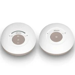 Alecto DBX110BE - Babyfoon Full Eco DECT, wit/taupe