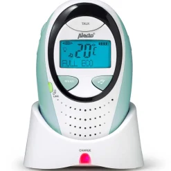 Alecto DBX-88MT - Full Eco DECT babyfoon met display, wit/mintgroen