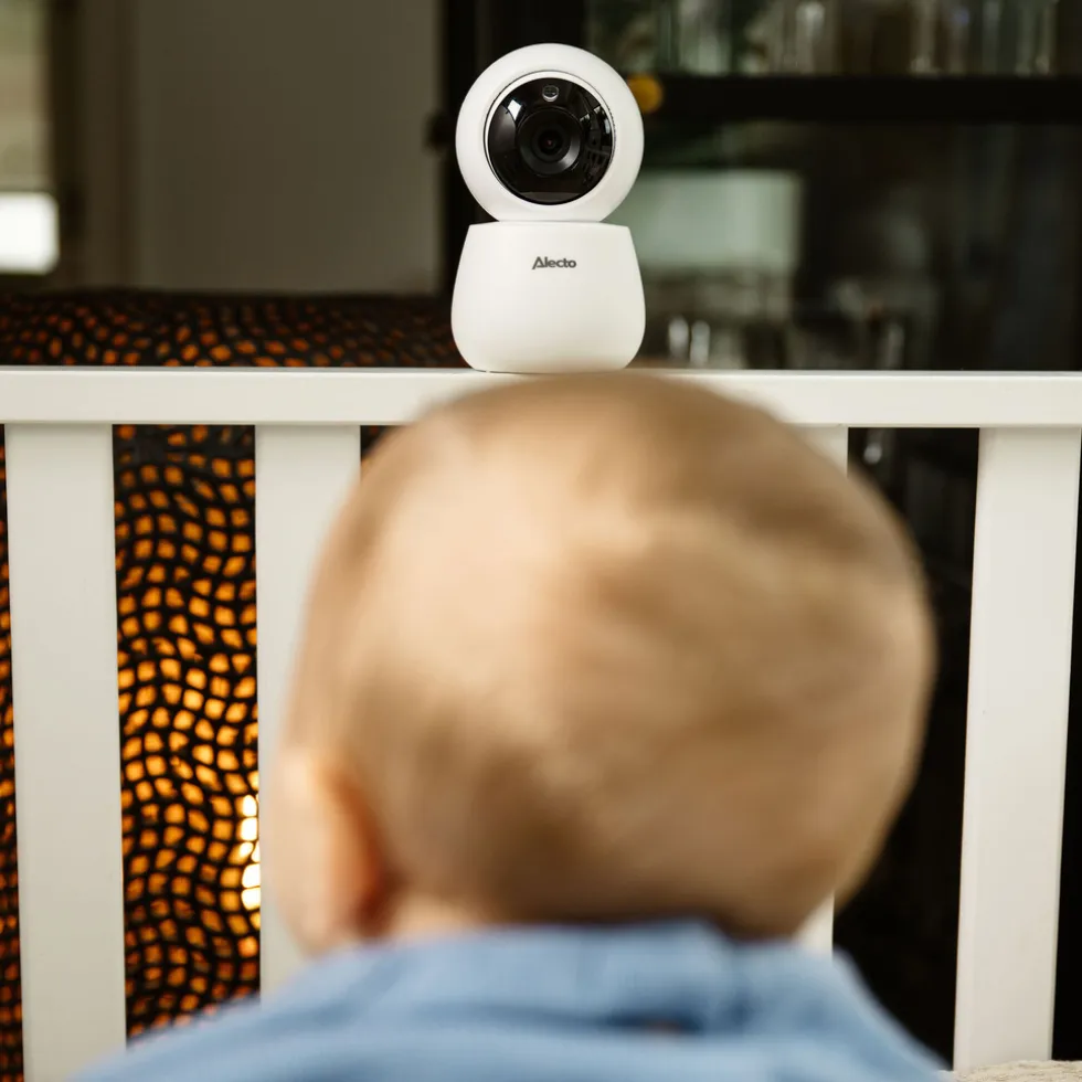 Alecto DVM2050C - Extra camera voor de Alecto DVM2050 Babyfoon, HD-beeldkwaliteit met 4x digitale zoom - Wit