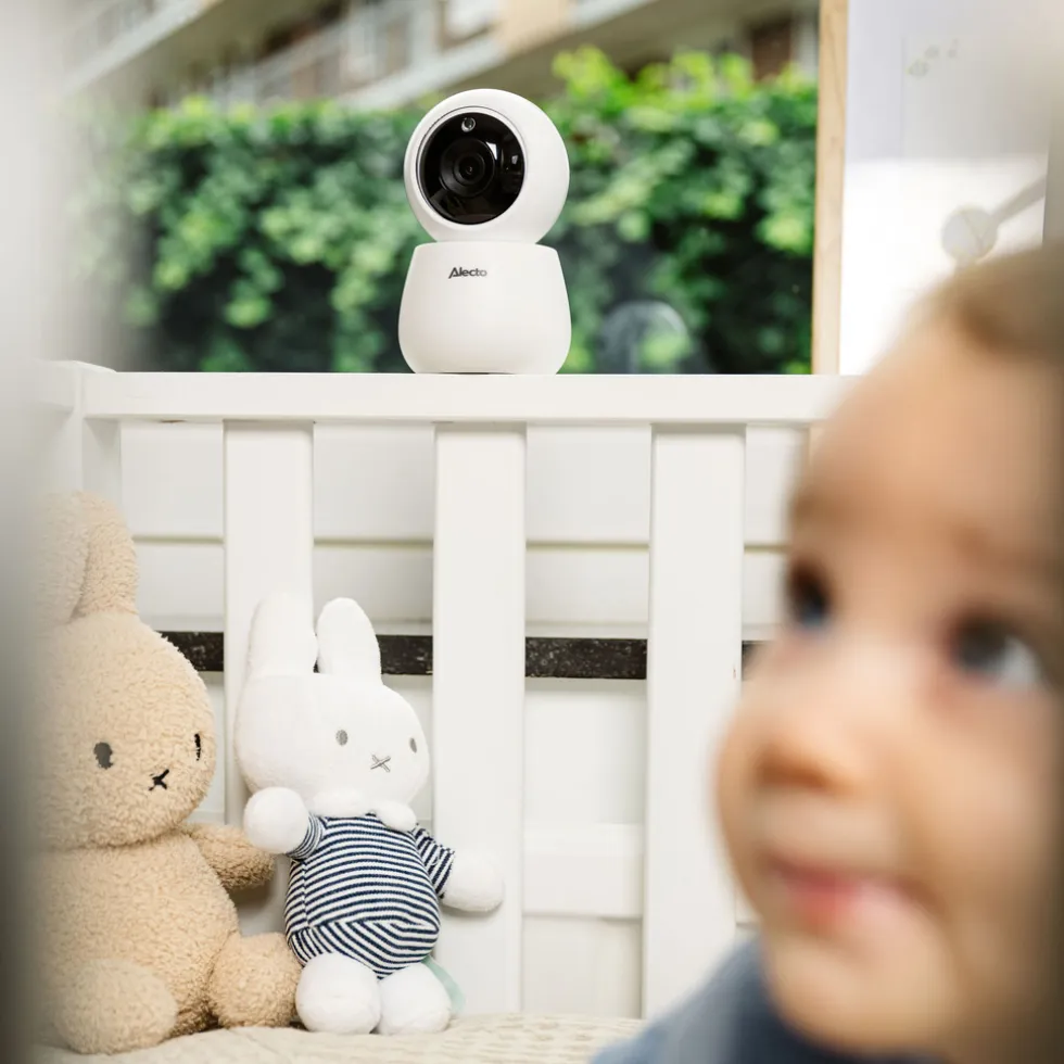 Alecto DVM2043C - Extra camera voor de Alecto DVM2043 Babyfoon - Wit