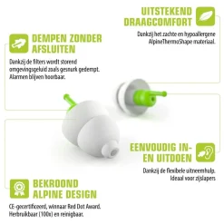 Alpine Sleepsoft Oordoppen
