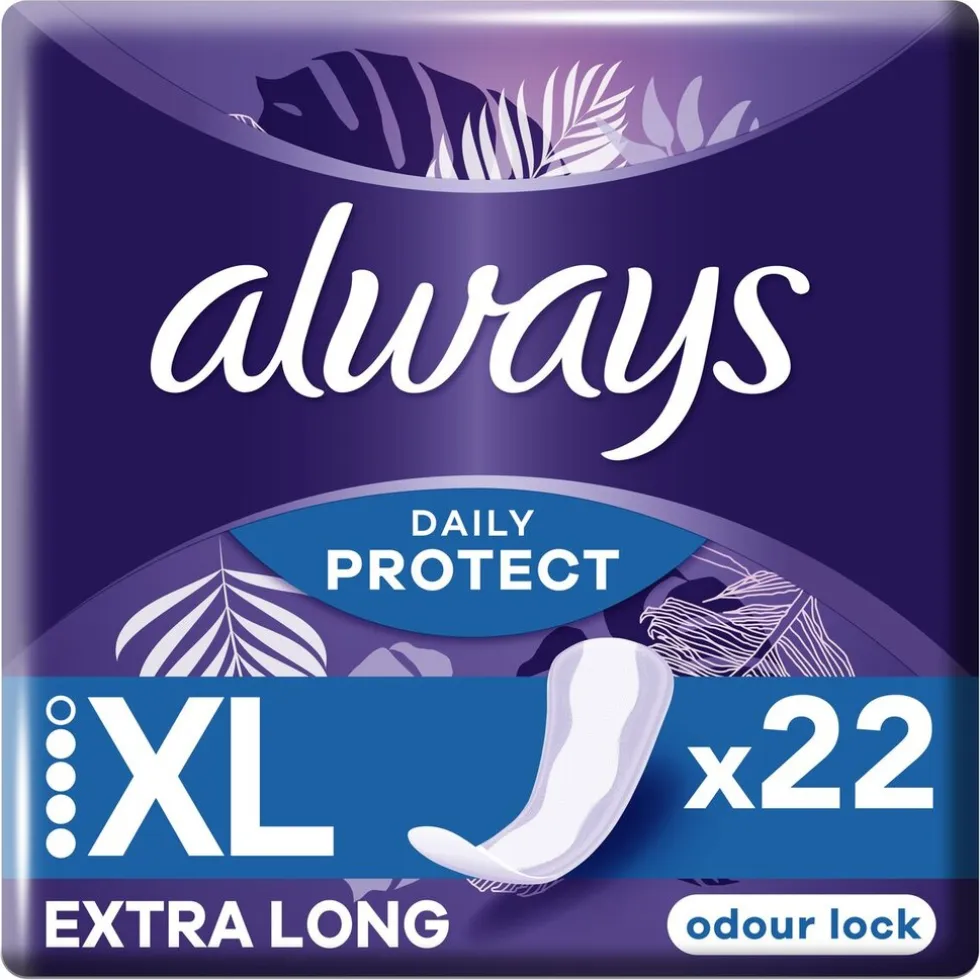 Always Dailies Extra Long Inlegkruisjes