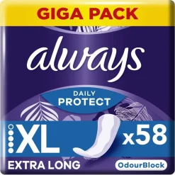 Always Dailies Extra Long Inlegkruisjes