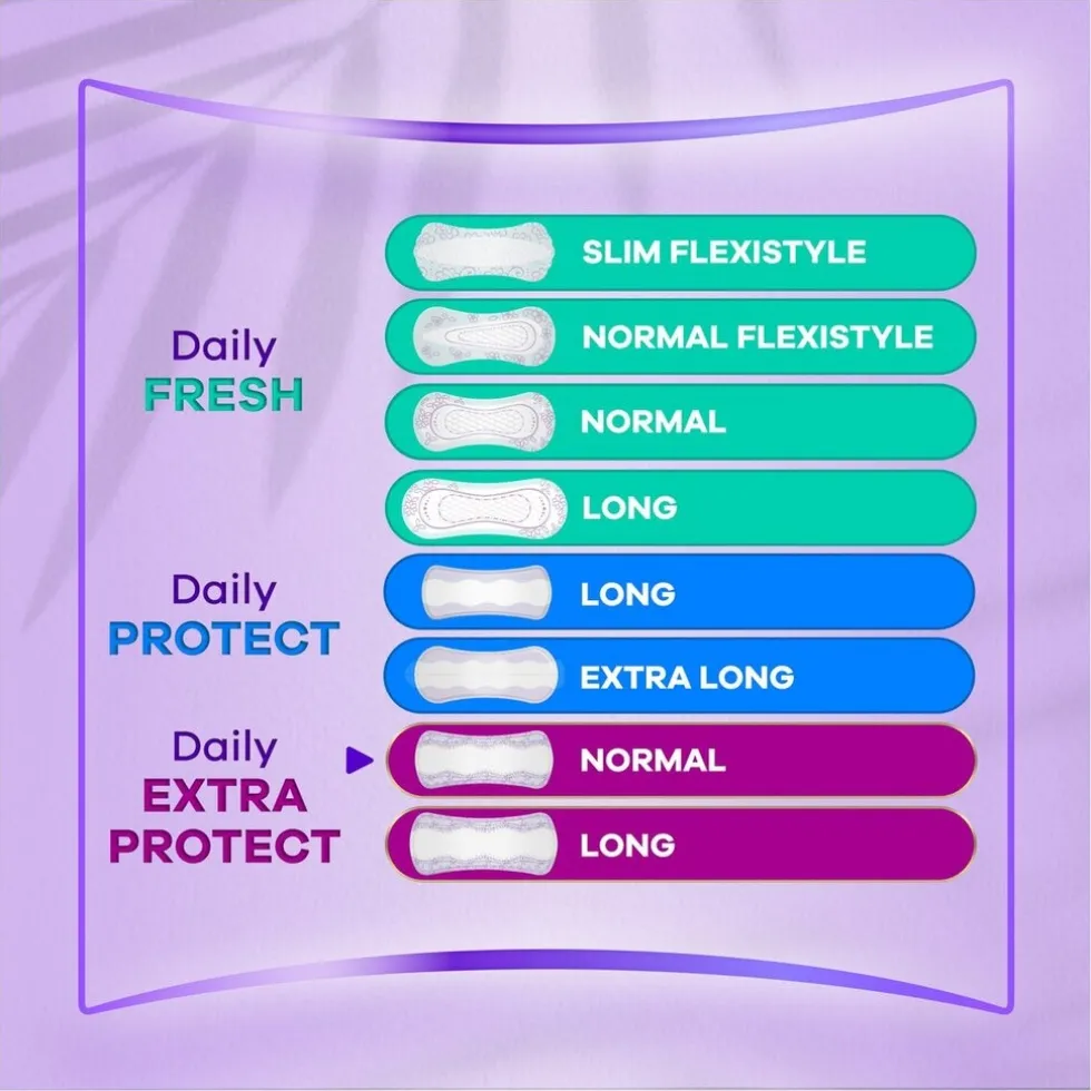 Always Dailies Extra Long Inlegkruisjes