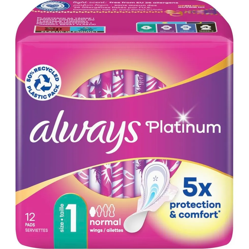 Always Platinum Normal Maandverband