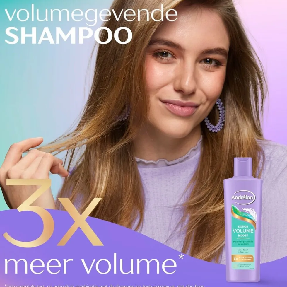 Andrélon Kokos Volume Boost Volumegevende Shampoo
