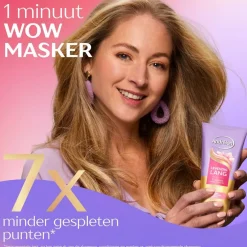 Andrélon Levendig Lang 1 Minuut Wow Haarmasker