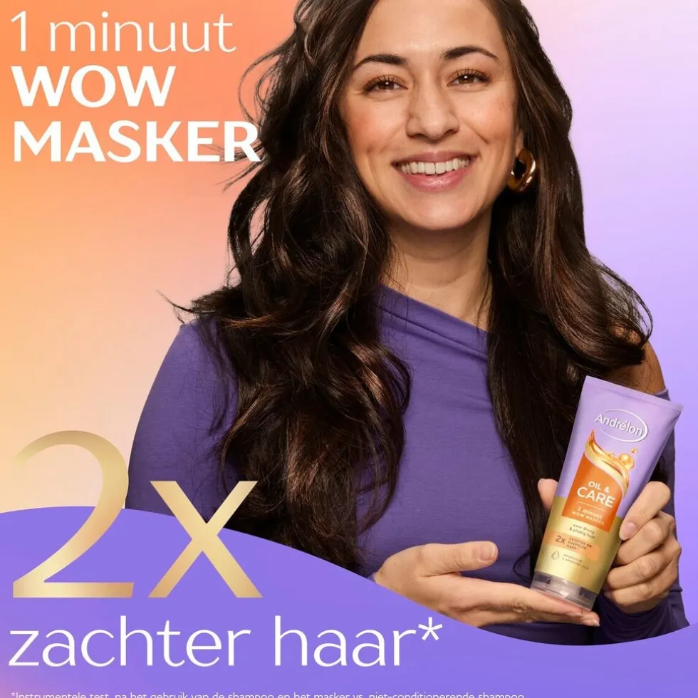 Andrélon Oil & Care 1 Minuut Wow Haarmasker