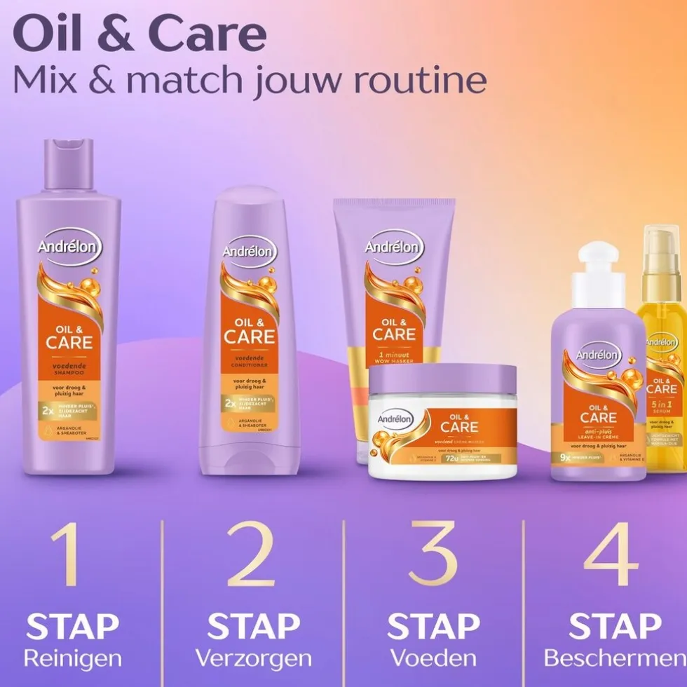 Andrélon Oil & Care Voedend Crème Haarmasker