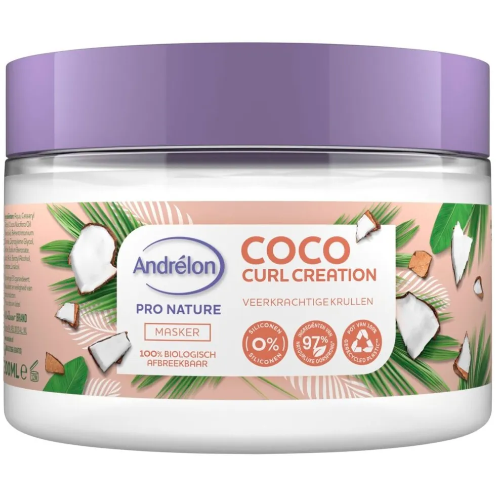 Andrélon Pro Nature Coco Curl Creation Haarmasker