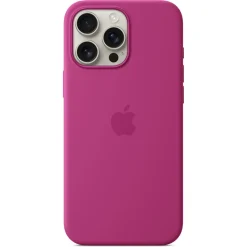 Apple Silicone Backcover MagSafe voor iPhone 16 Pro Max