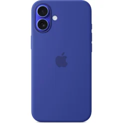 Apple Silicone Backcover MagSafe voor iPhone 16 Plus