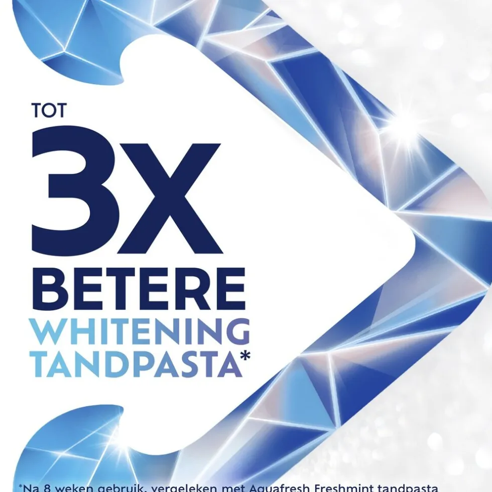 Aquafresh White Reverse Long Lasting Strengthening Tandpasta