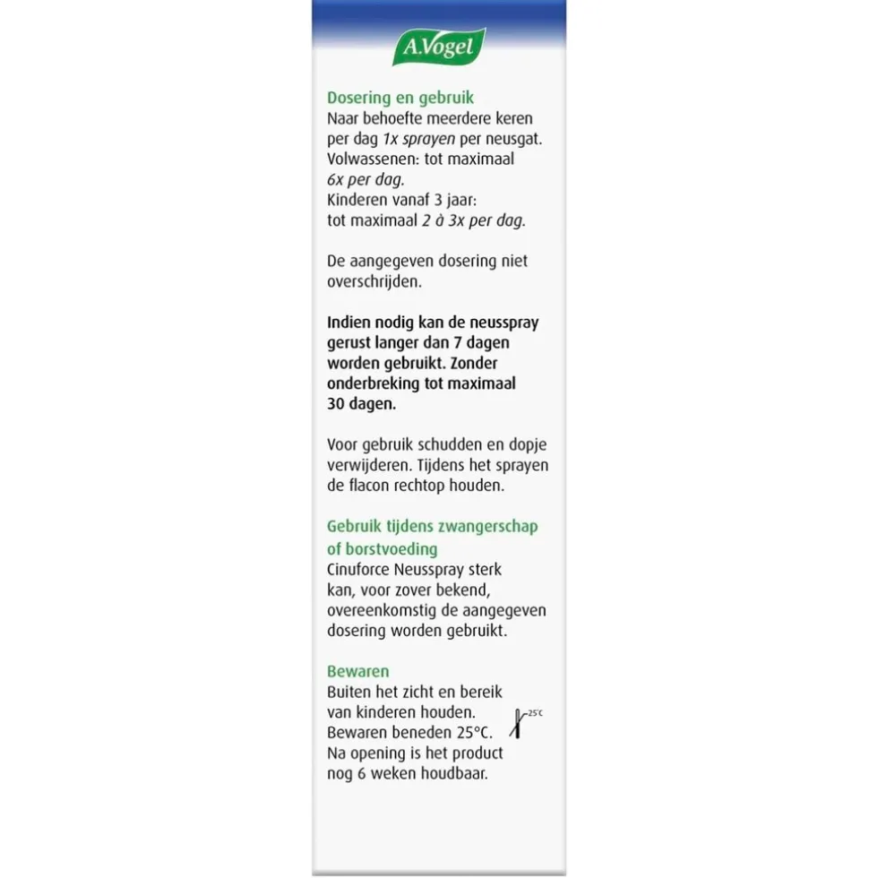 A.Vogel Cinuforce Forte Neusspray