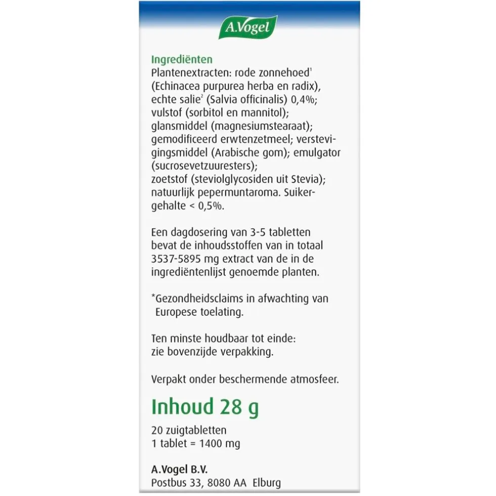 A.Vogel Keeltabletten