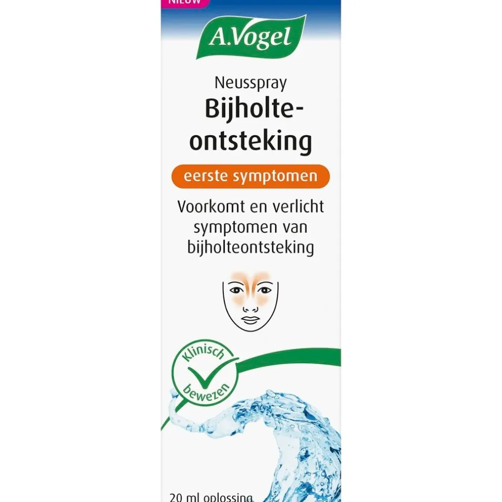 A.Vogel Neusspray Bijholteontsteking bij Eerste Symptomen