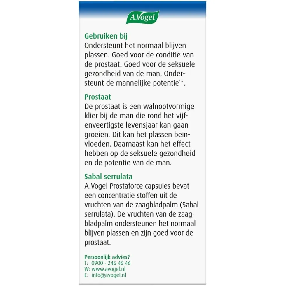 A.Vogel Prostaforce Capsules