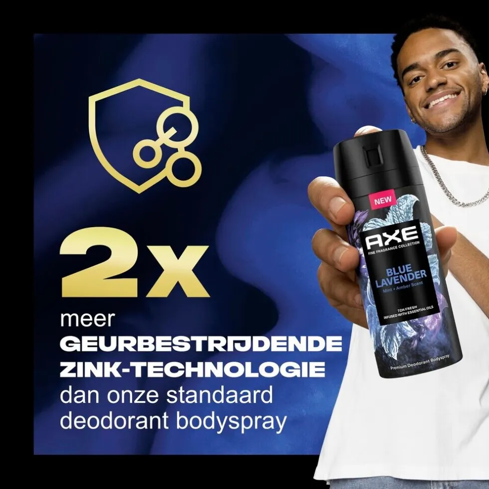 Axe Fine Fragrance Blue Lavender Deodorant Bodyspray