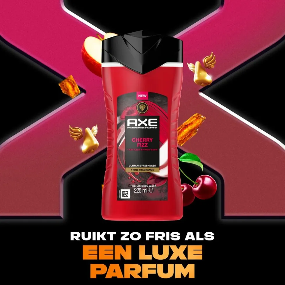 Axe Fine Fragrance Cherry Fizz Douchegel