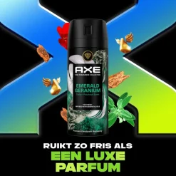 Axe Fine Fragrance Emerald Geranium Deodorant & Bodyspray