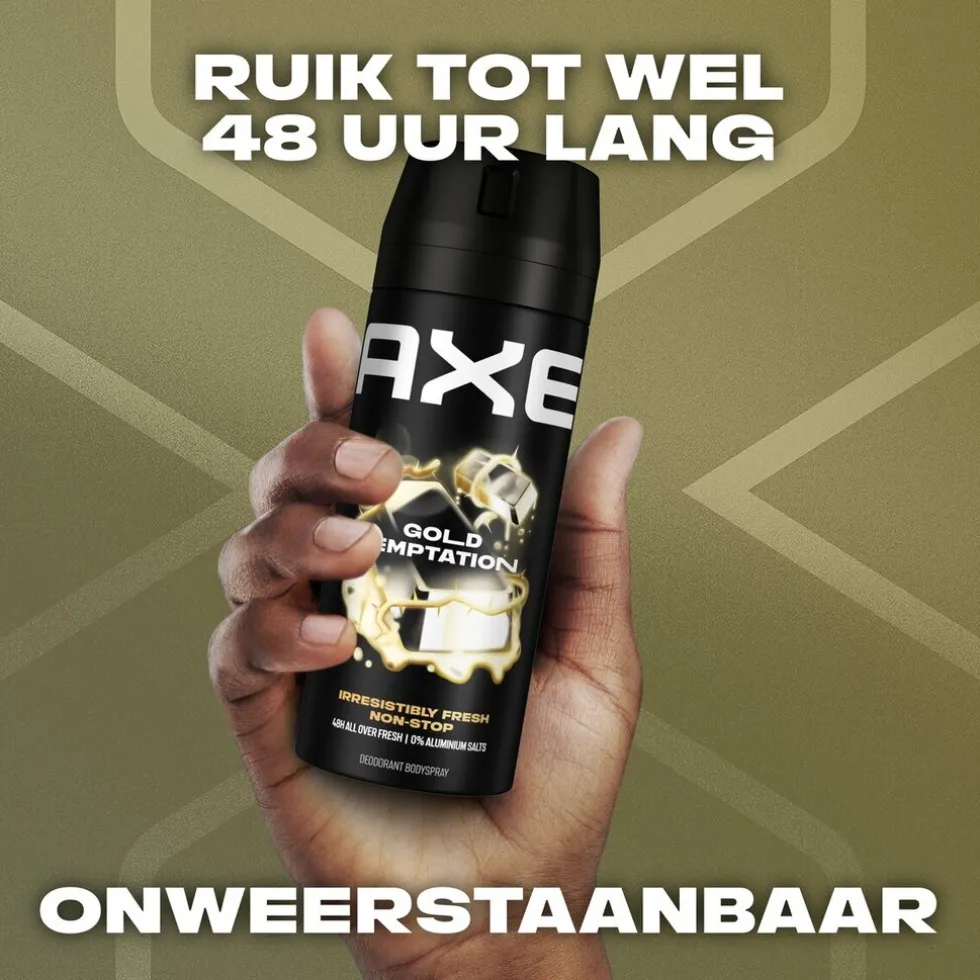 Axe Gold Temptation Deodorant & Bodyspray