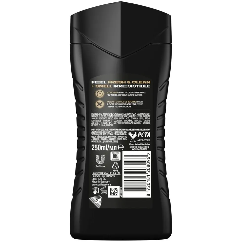 Axe Magnum Gold Caramel Billionaire 3-in-1 Douchegel