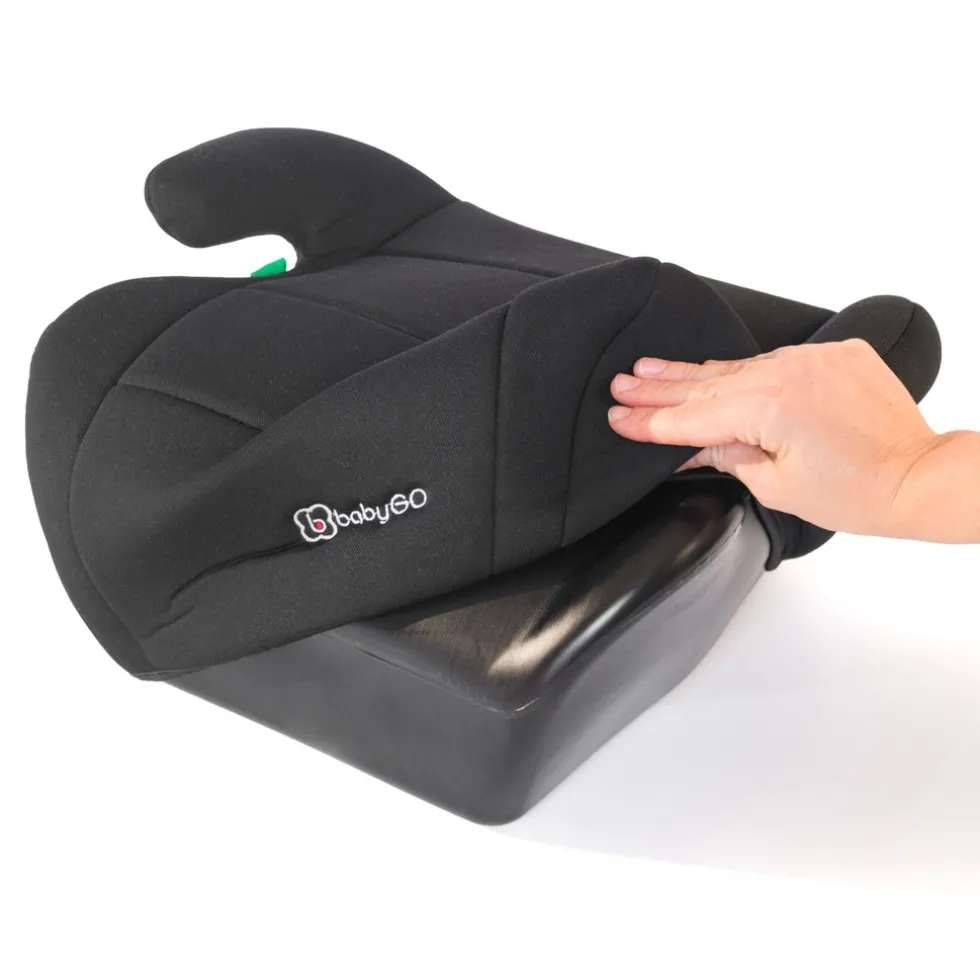 BabyGo Black 125-150 cm i-Size Booster