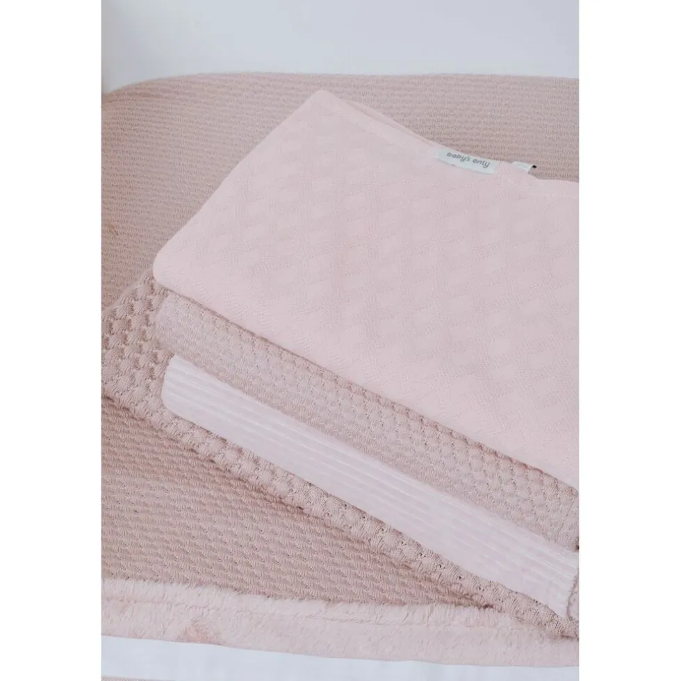 Baby's Only Wiegdeken Teddy Sky Oud Roze 70 x 95 cm