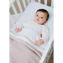 Baby's Only Wiegdeken Teddy Sky Oud Roze 70 x 95 cm