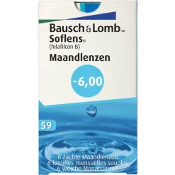 Bausch & Lomb -6.00 Maandlenzen