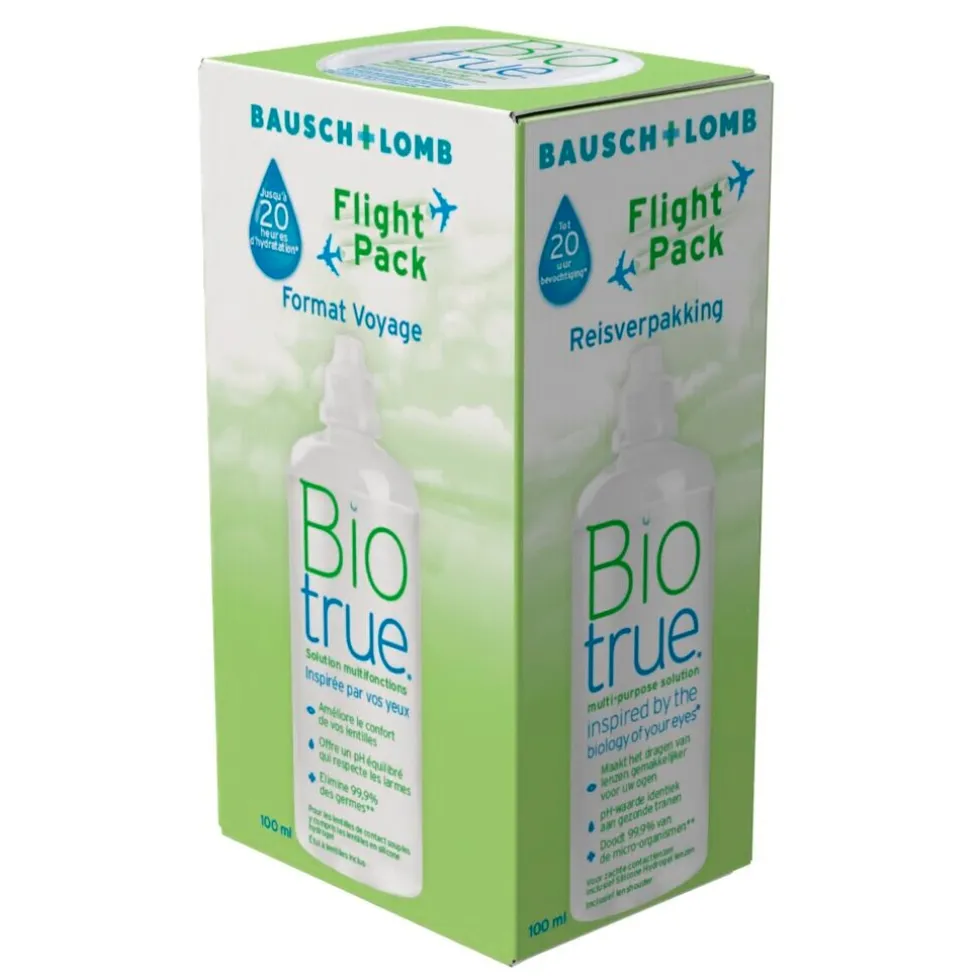 Bausch + Lomb Biotrue Multi-Purpose Solution Lenzenvloeistof Flight Pack